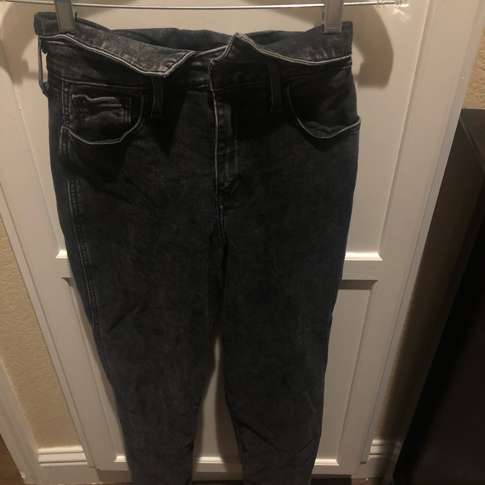 Hollister black mom jeans